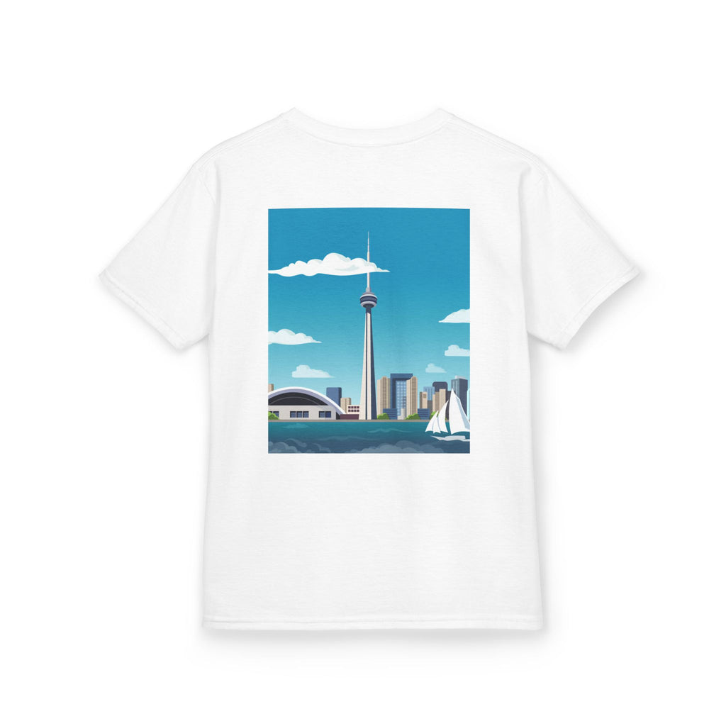 Toronto Skyline Kids Tee — CN Tower & Harbourfront Graphic Shirt
