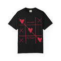 Valentine Tic-Tac-Toe Heart T-Shirt — "You Won My Heart" Graphic Tee