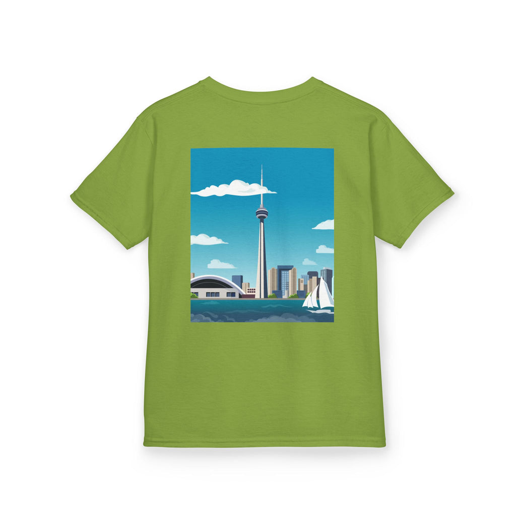 Toronto Skyline Kids Tee — CN Tower & Harbourfront Graphic Shirt