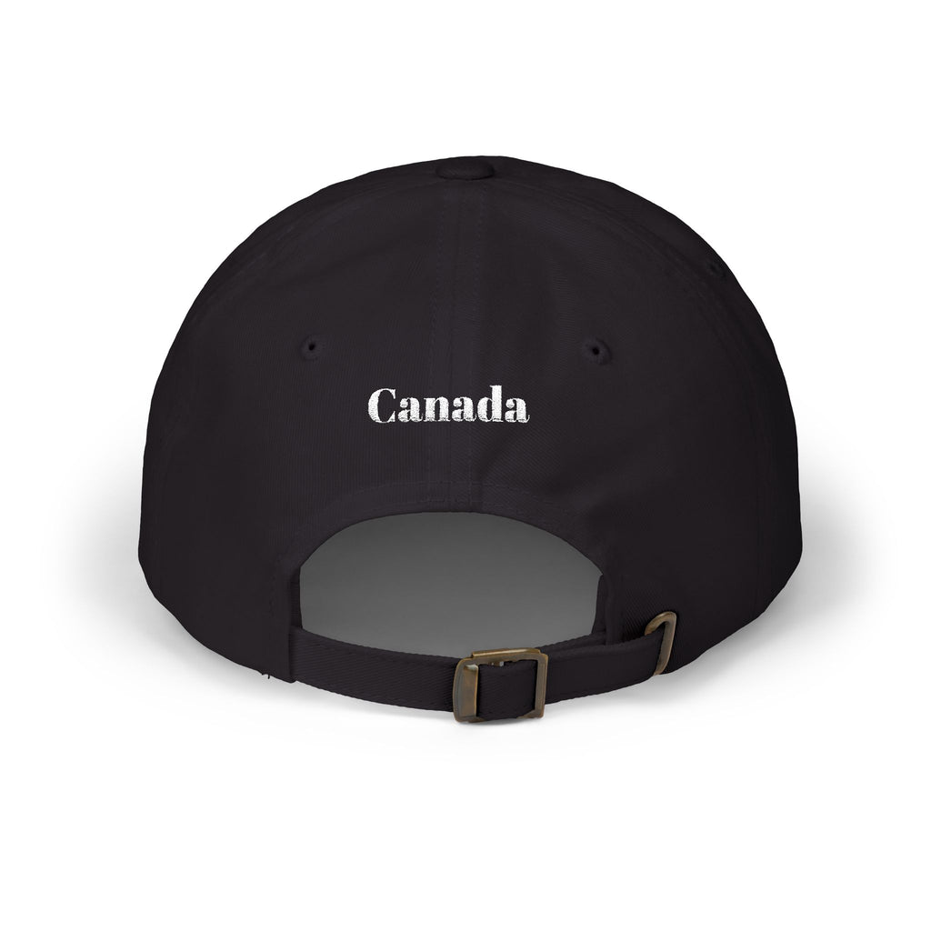 Canada Distressed Classic Dad Cap — Vintage Canadian Baseball Hat
