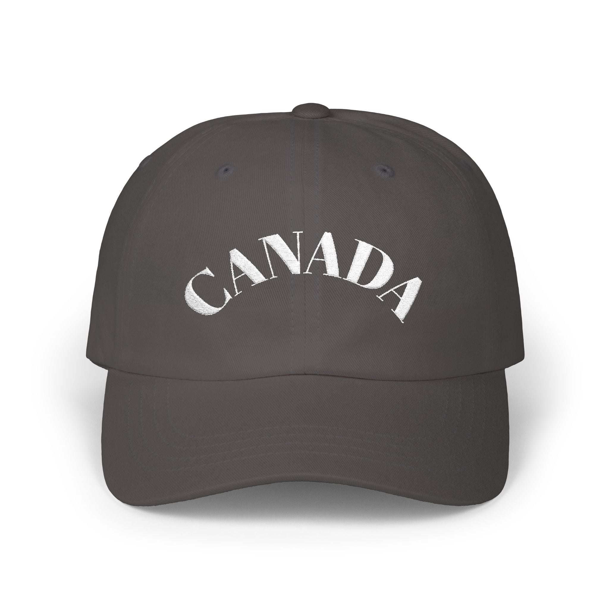 Canada Distressed Classic Dad Cap — Vintage Canadian Baseball Hat