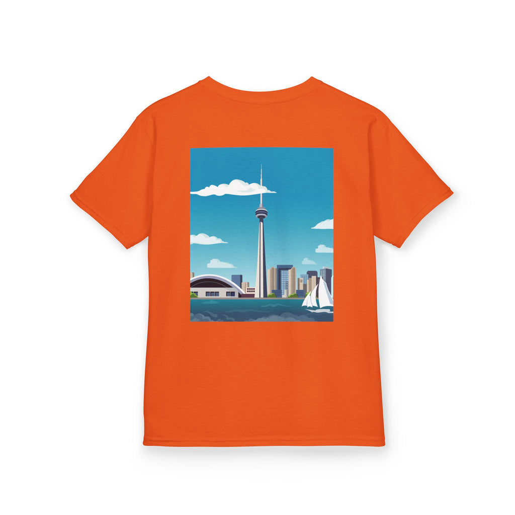 Toronto Skyline Kids Tee — CN Tower & Harbourfront Graphic Shirt