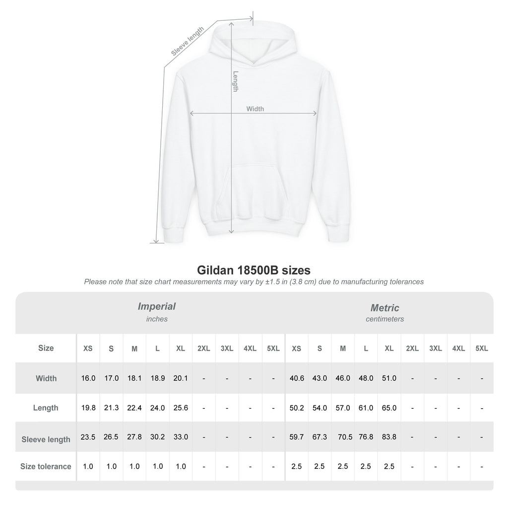 Youth Hoodie — Personalized Lavender Name Hoodie (Front: Myrah Das Gupta, Back: Tuktuk)