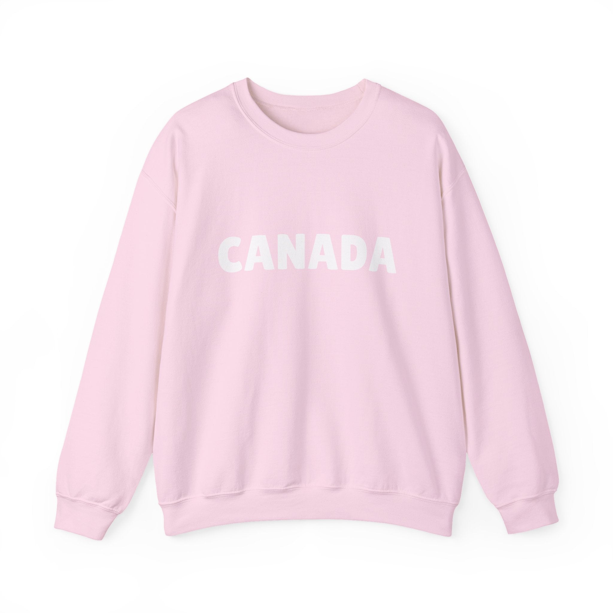 Canada Crewneck Sweatshirt — Bold Canada Text Pullover