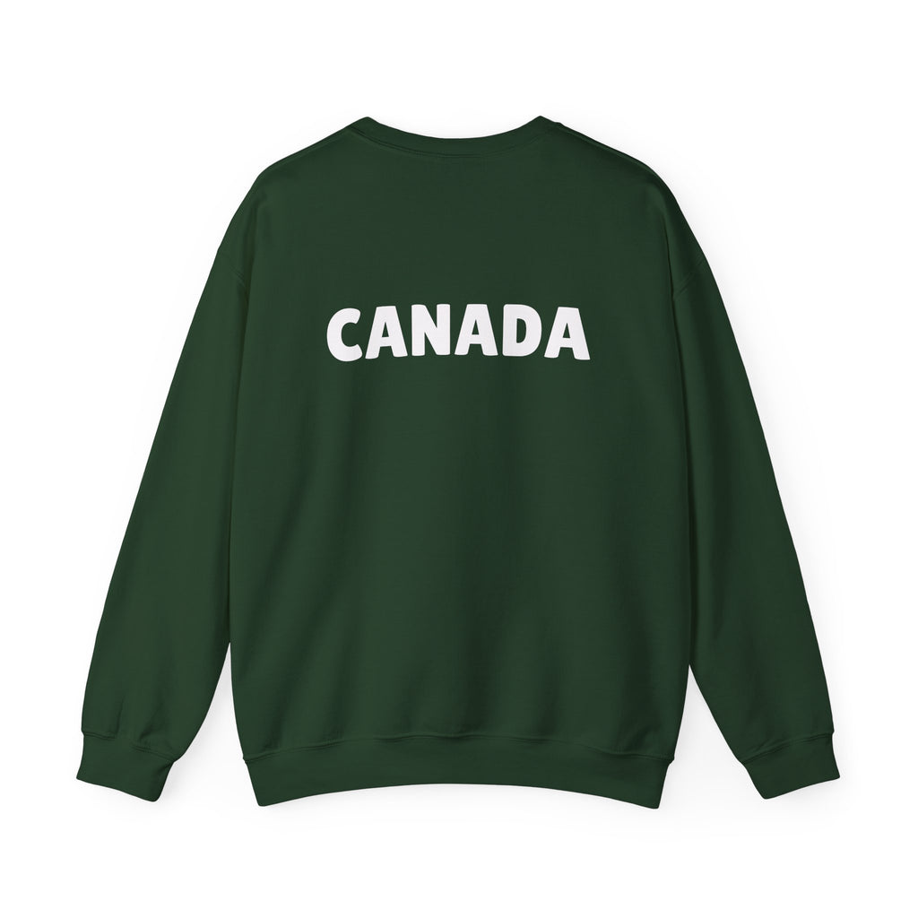 Canada Crewneck Sweatshirt — Bold Canada Text Pullover