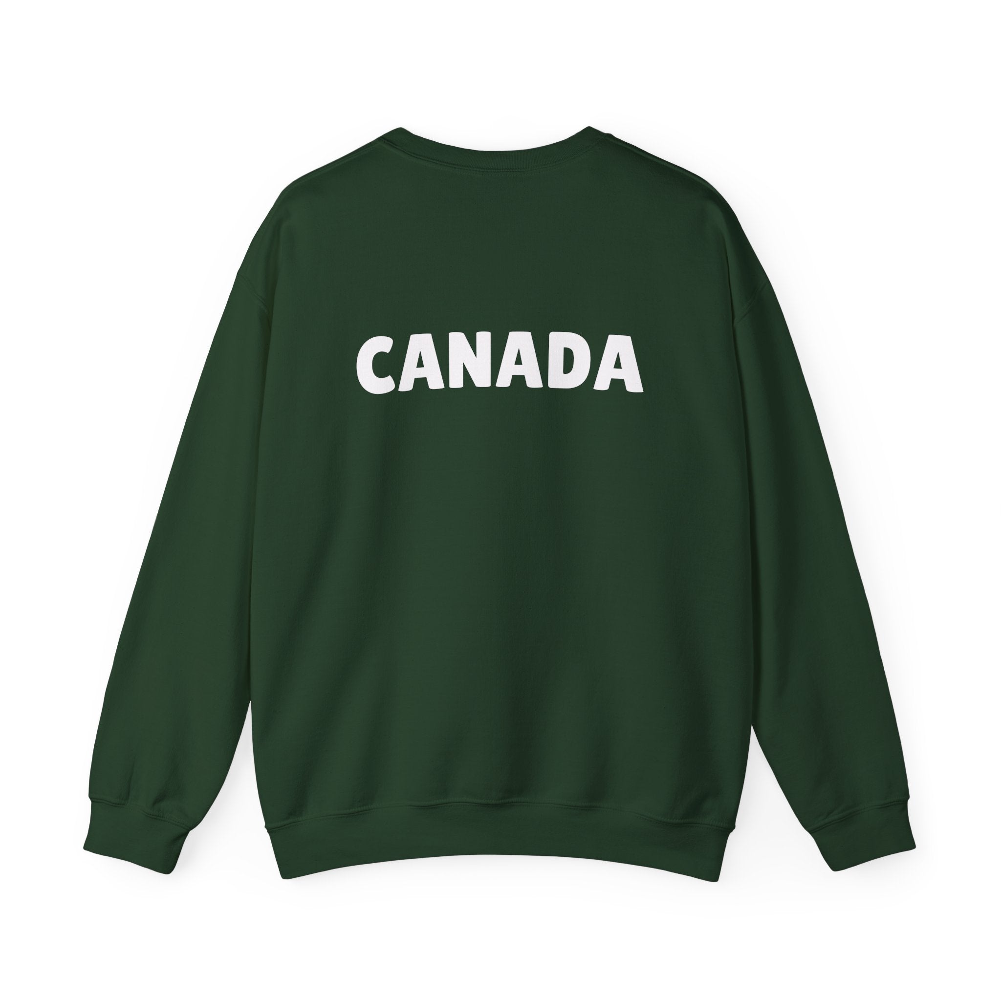 Canada Crewneck Sweatshirt — Bold Canada Text Pullover