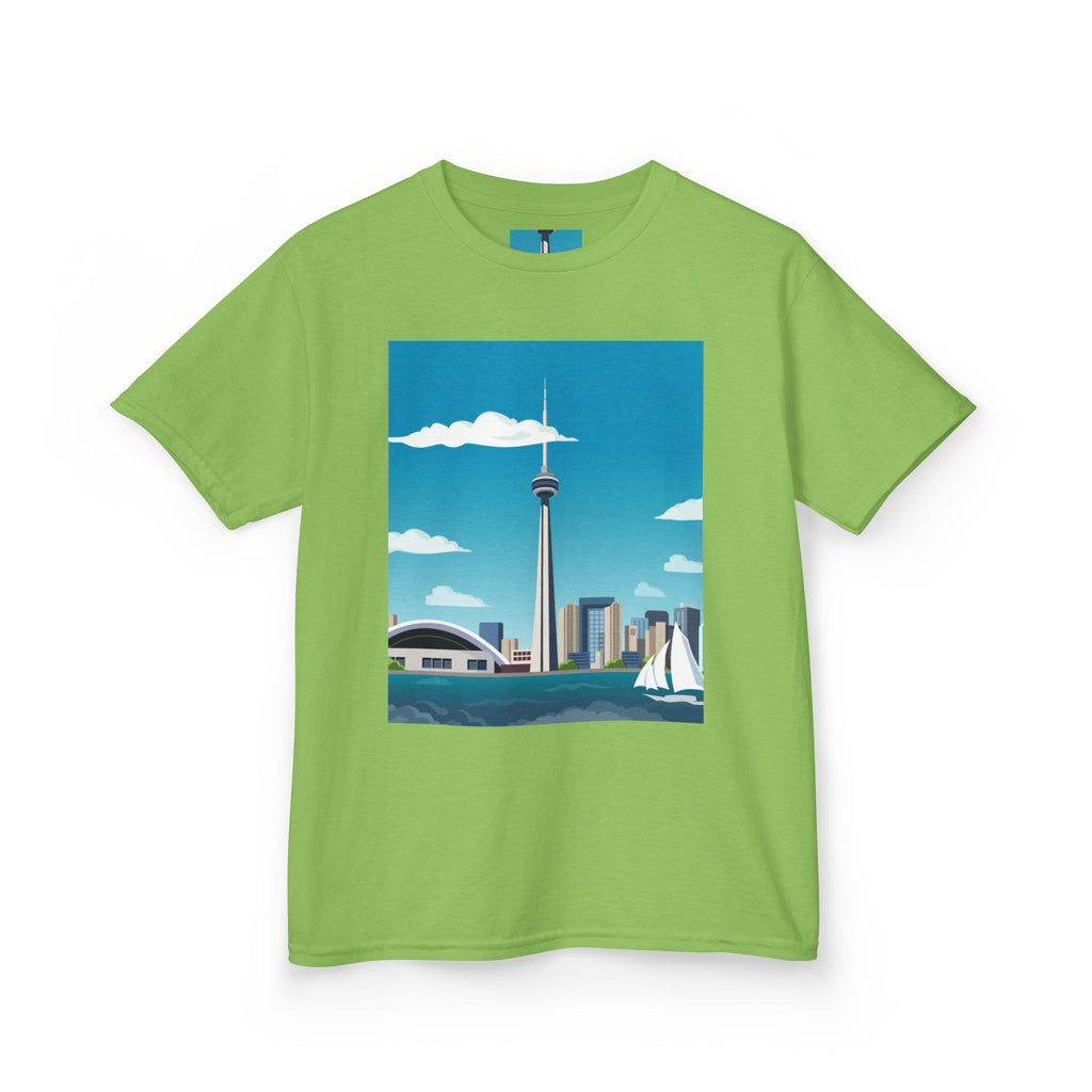 Toronto Skyline Kids Tee — CN Tower & Harbourfront Graphic Shirt