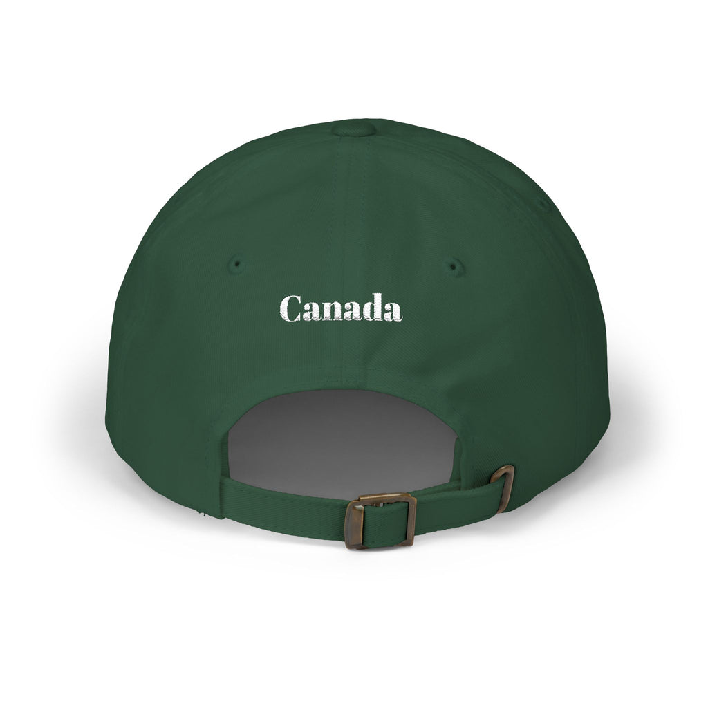 Canada Distressed Classic Dad Cap — Vintage Canadian Baseball Hat