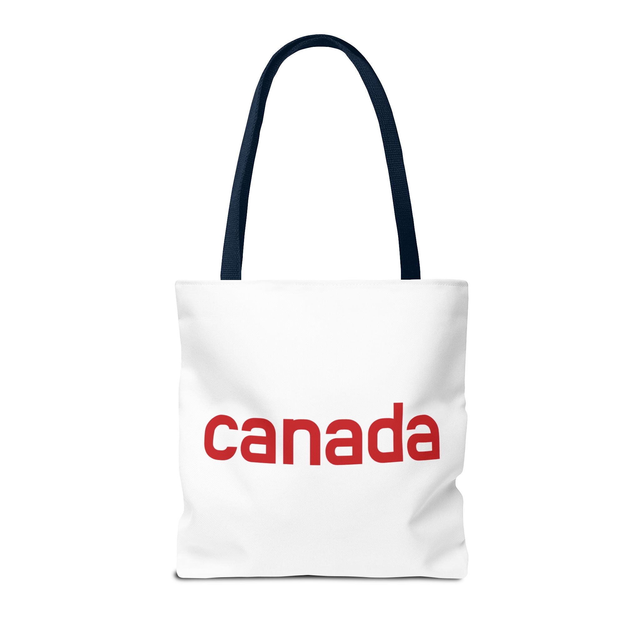 Canada Tote Bag – Minimal Red 'canada' Travel & Everyday Carryall