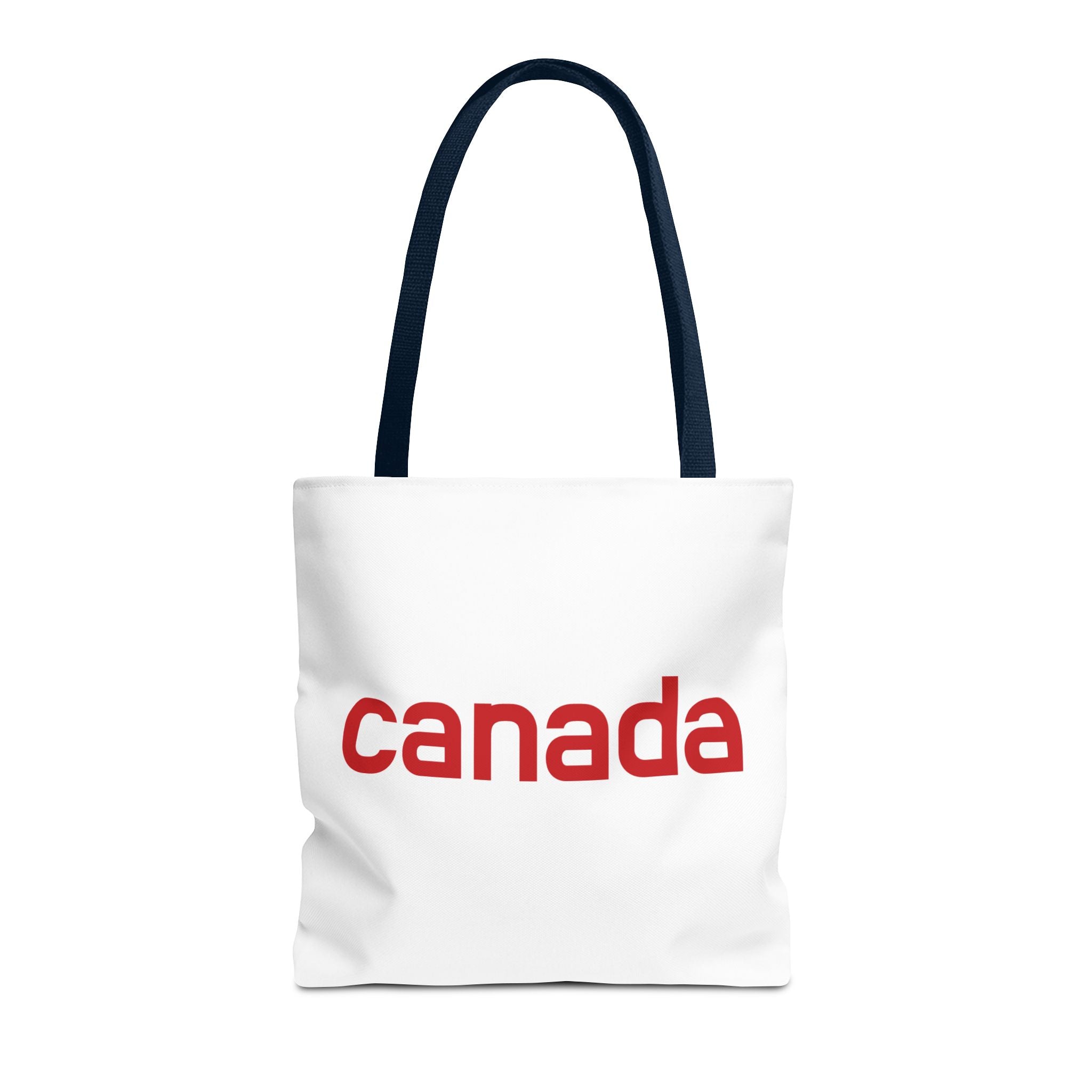 Canada Tote Bag – Minimal Red 'canada' Travel & Everyday Carryall