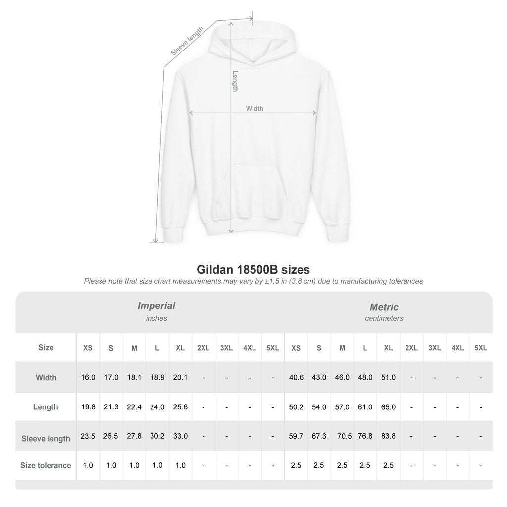 Youth Hoodie — Personalized Lavender Name Hoodie (Front: Myrah Das Gupta, Back: Tuktuk)