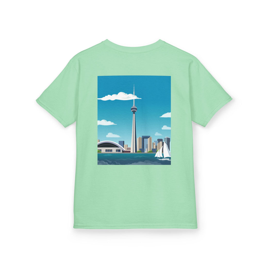 Toronto Skyline Kids Tee — CN Tower & Harbourfront Graphic Shirt