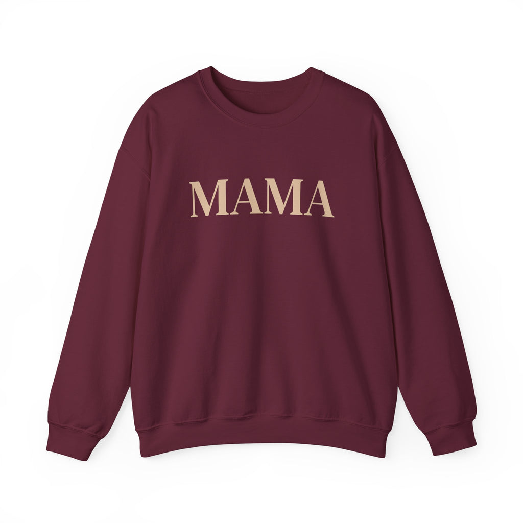 Mama script sweatshirt | minimalist mama crewneck, mom shirt