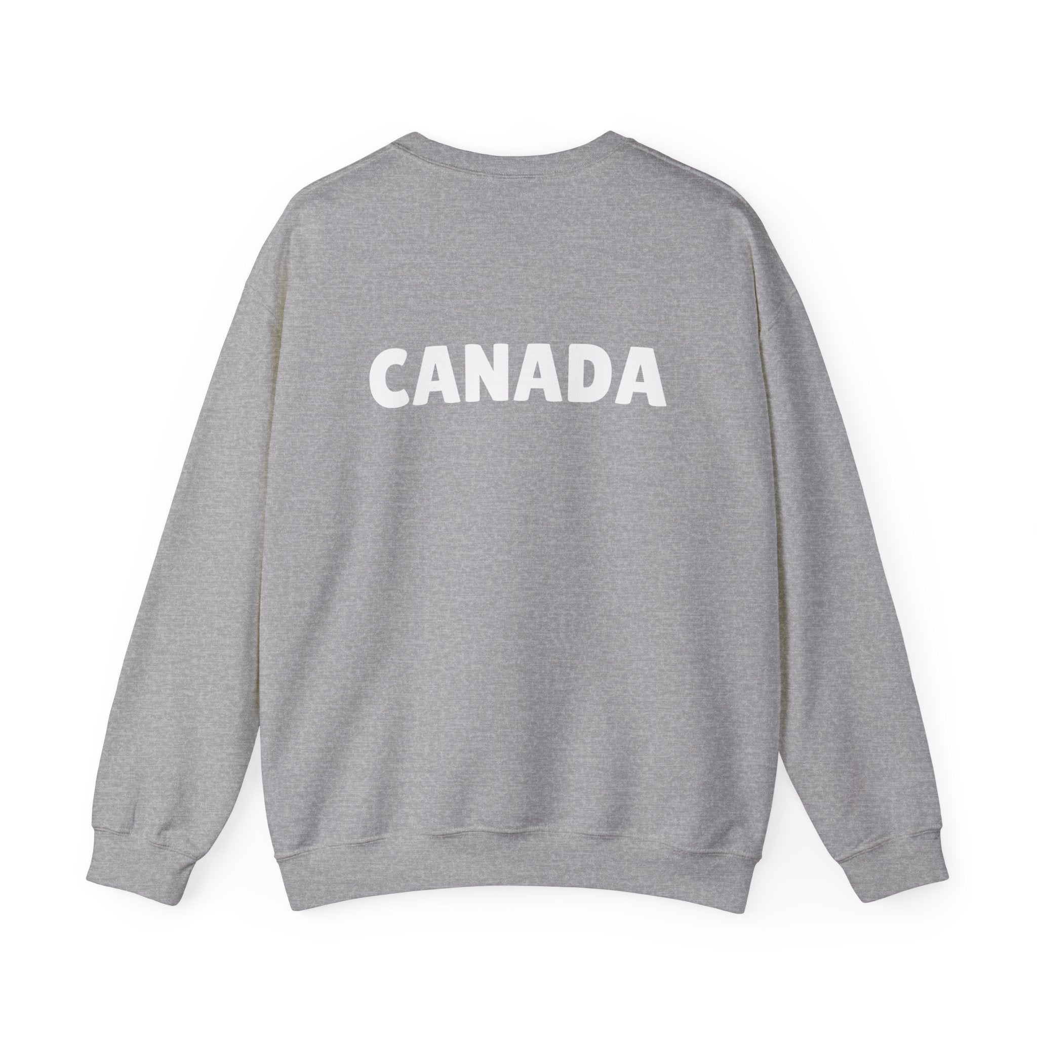 Canada Crewneck Sweatshirt — Bold Canada Text Pullover