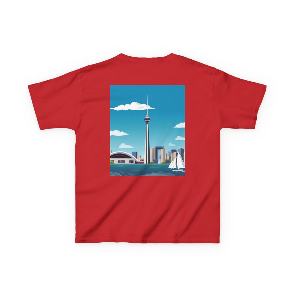 Toronto Skyline Kids Tee — CN Tower & Harbourfront Graphic Shirt