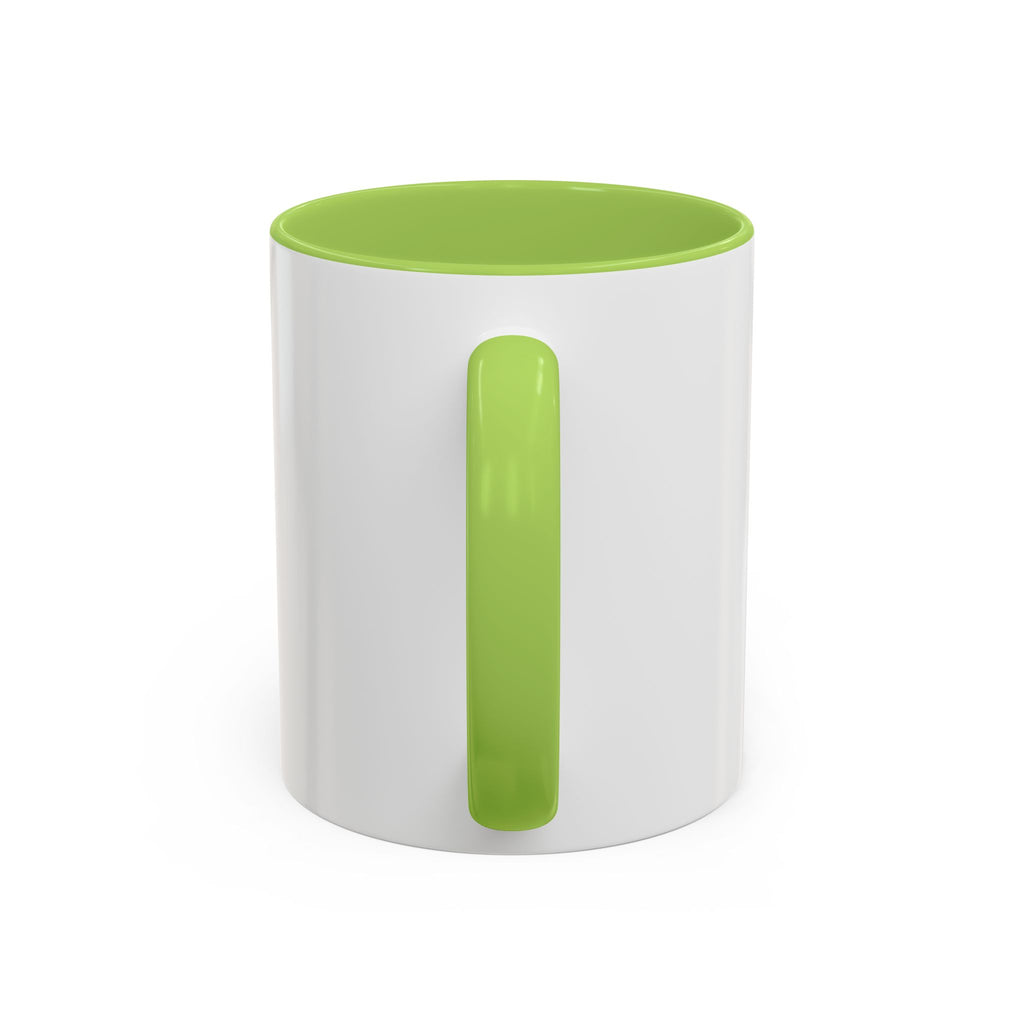 Custom Mama Papa Accent Coffee Mug - Perfect Gift for Parents