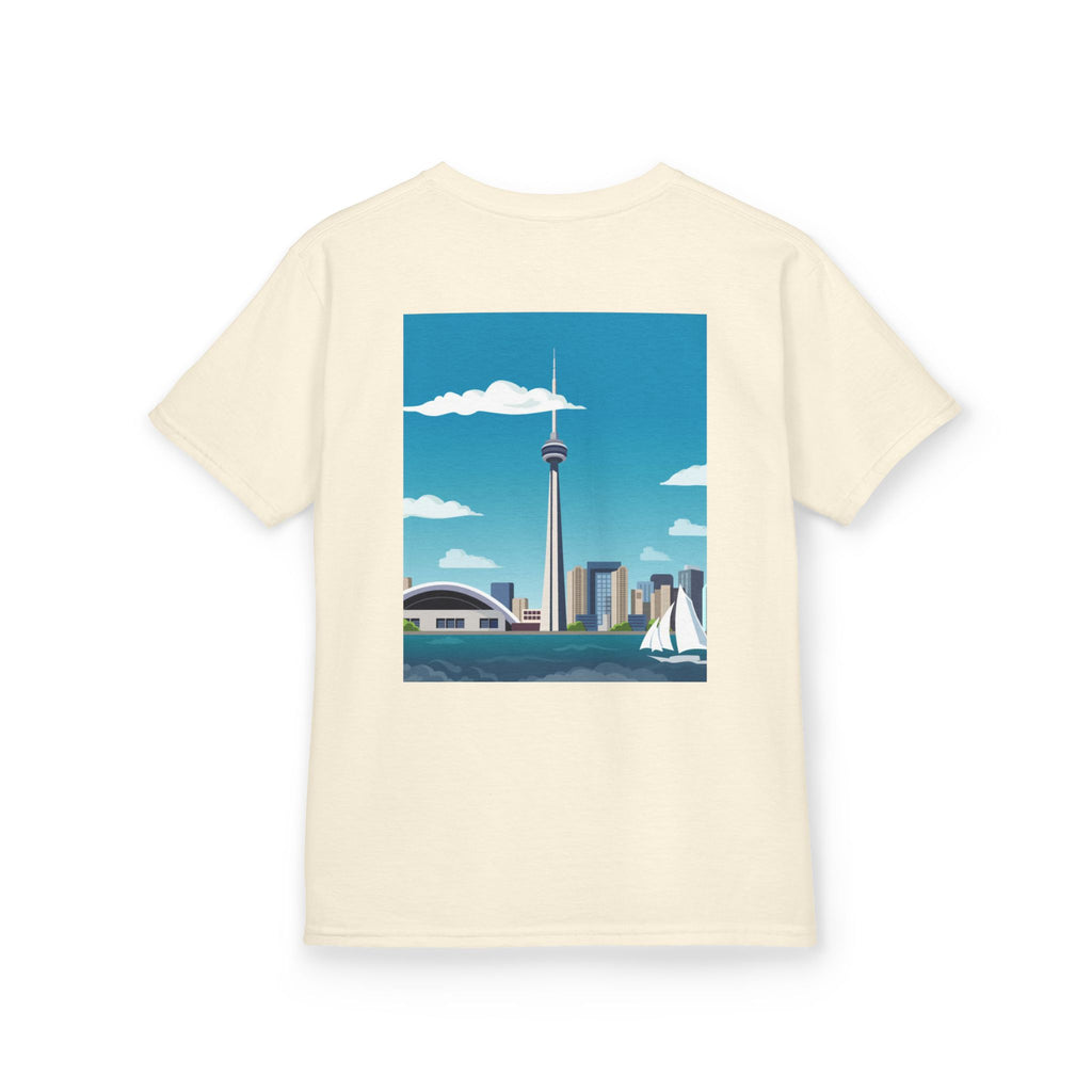 Toronto Skyline Kids Tee — CN Tower & Harbourfront Graphic Shirt