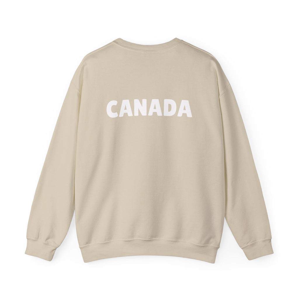 Canada Crewneck Sweatshirt — Bold Canada Text Pullover