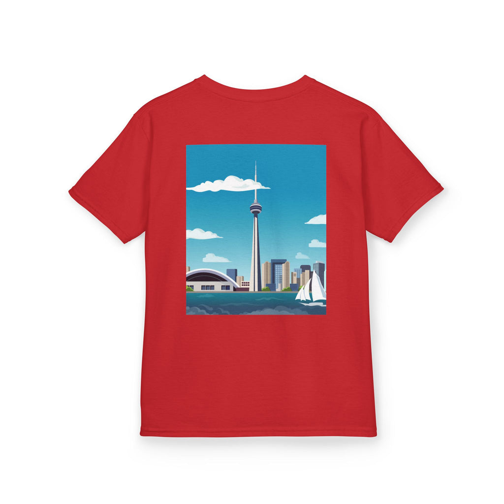 Toronto Skyline Kids Tee — CN Tower & Harbourfront Graphic Shirt