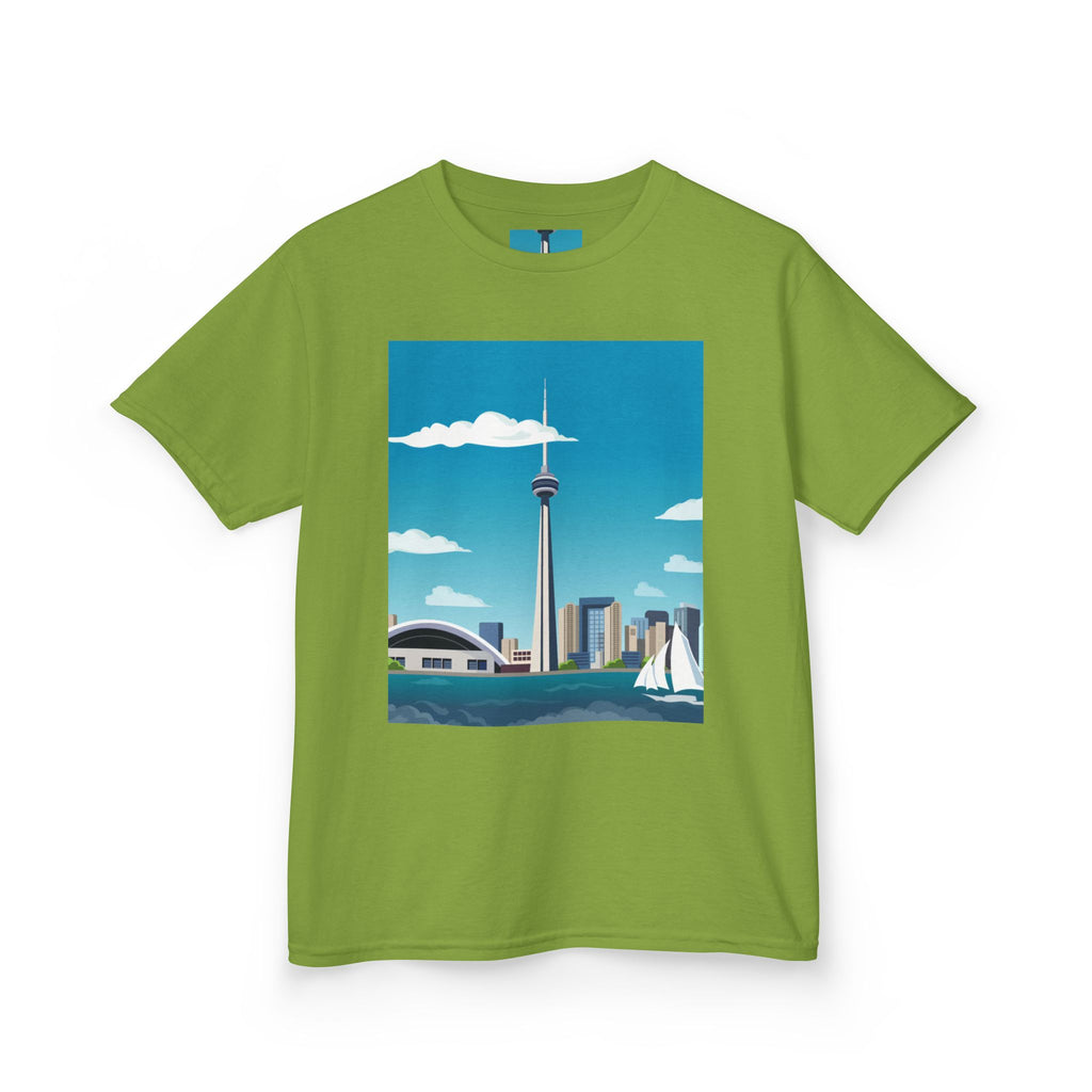 Toronto Skyline Kids Tee — CN Tower & Harbourfront Graphic Shirt