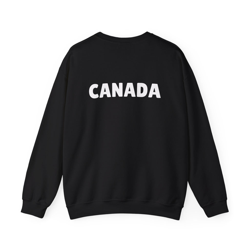 Canada Crewneck Sweatshirt — Bold Canada Text Pullover