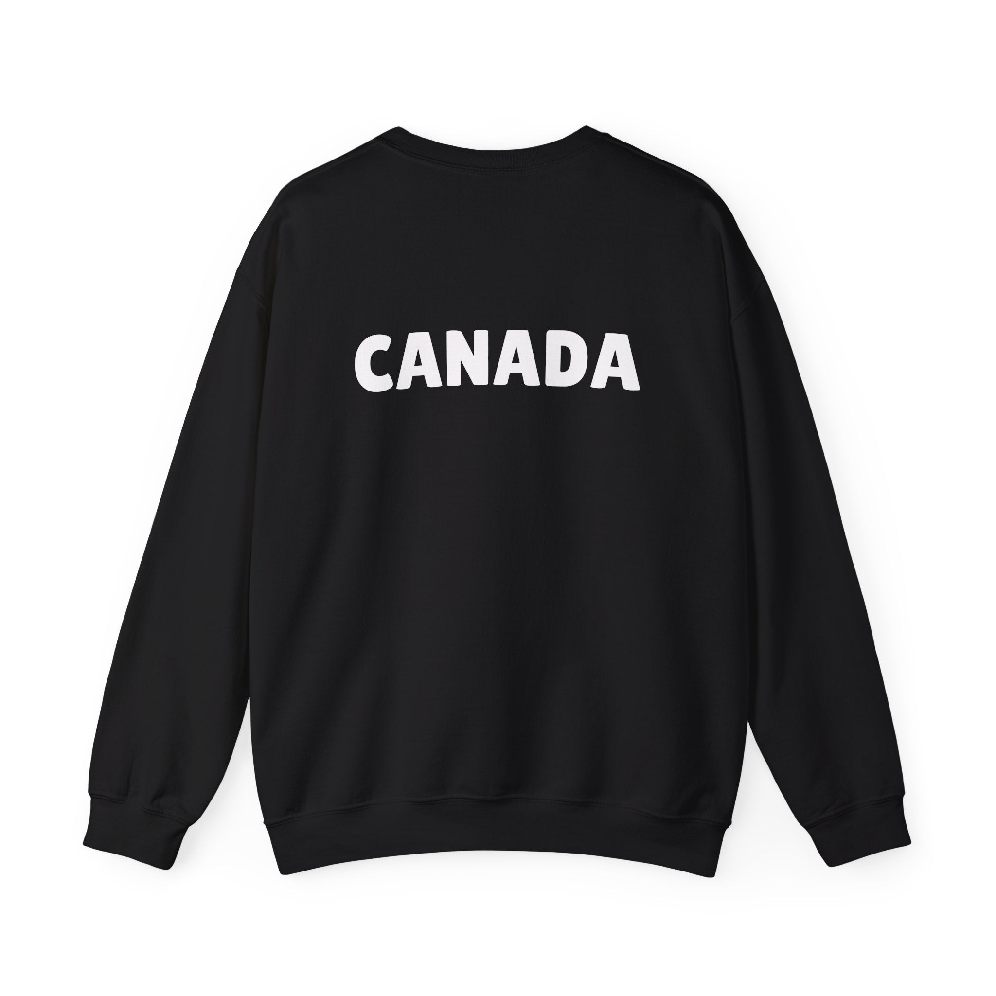 Canada Crewneck Sweatshirt — Bold Canada Text Pullover