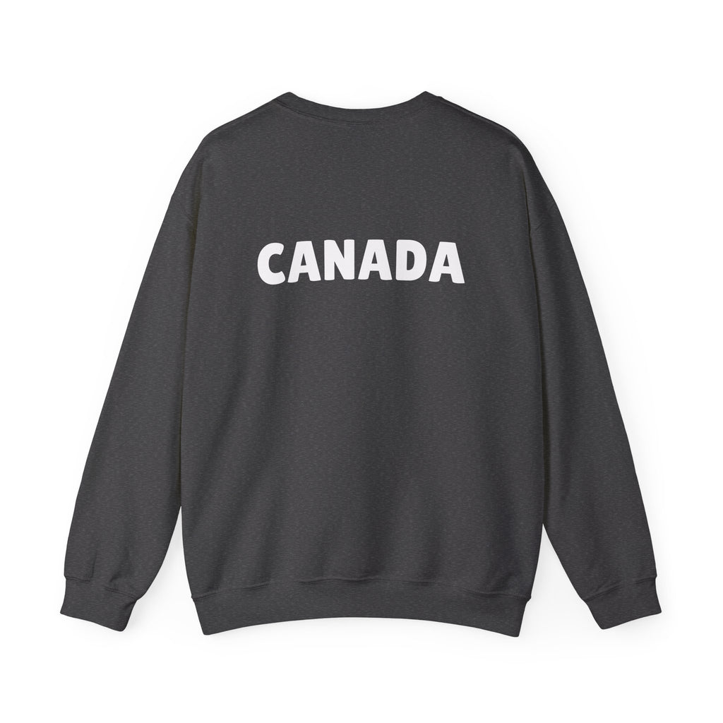 Canada Crewneck Sweatshirt — Bold Canada Text Pullover