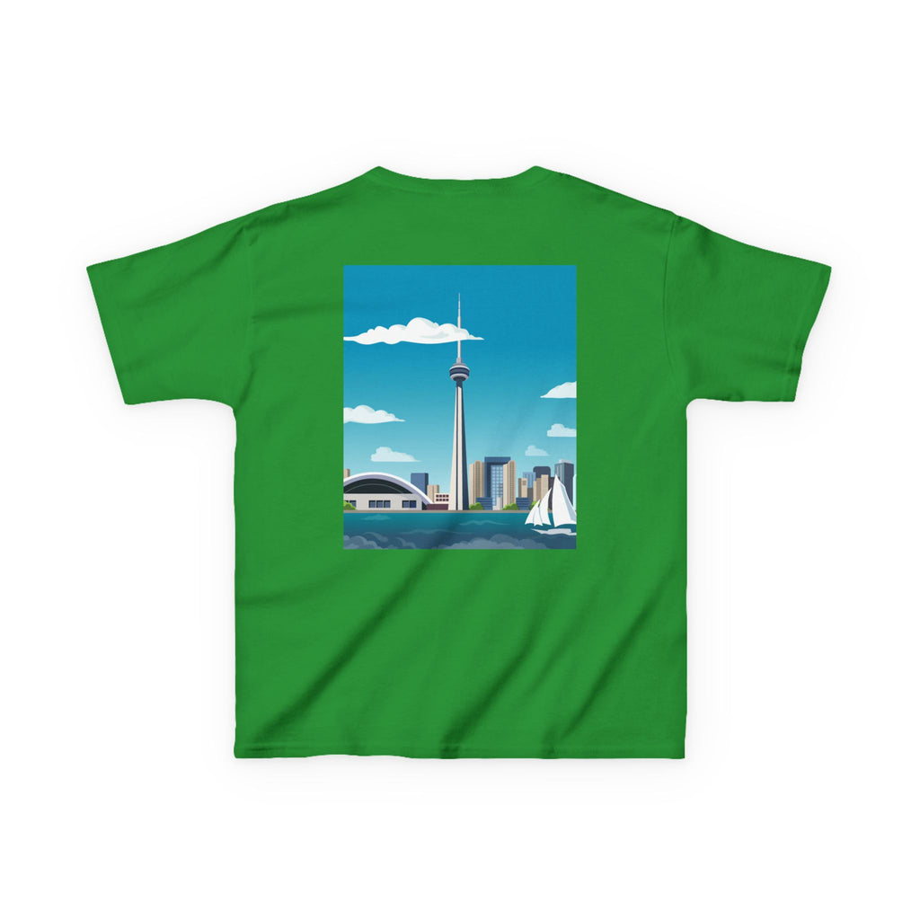 Toronto Skyline Kids Tee — CN Tower & Harbourfront Graphic Shirt
