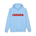 Canada Hoodie – Bold Red Canada Text Pullover