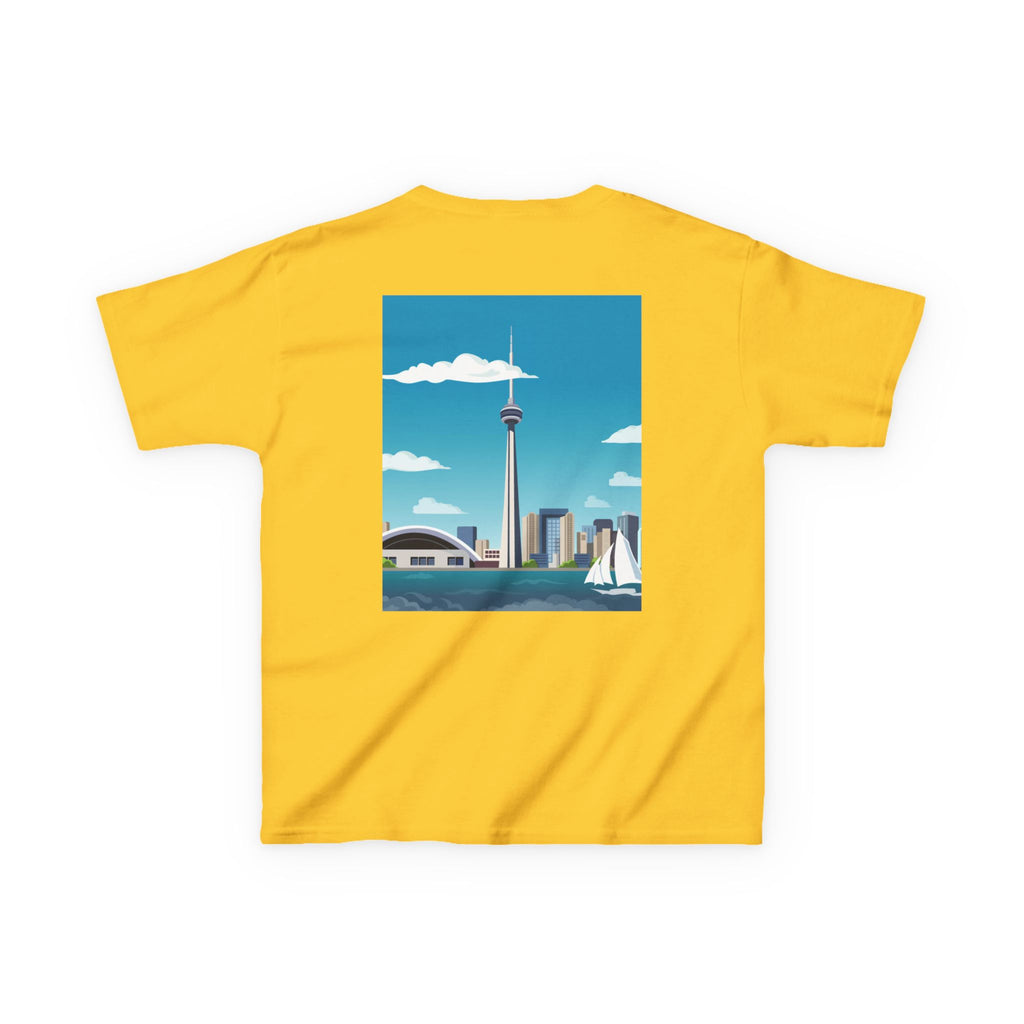 Toronto Skyline Kids Tee — CN Tower & Harbourfront Graphic Shirt