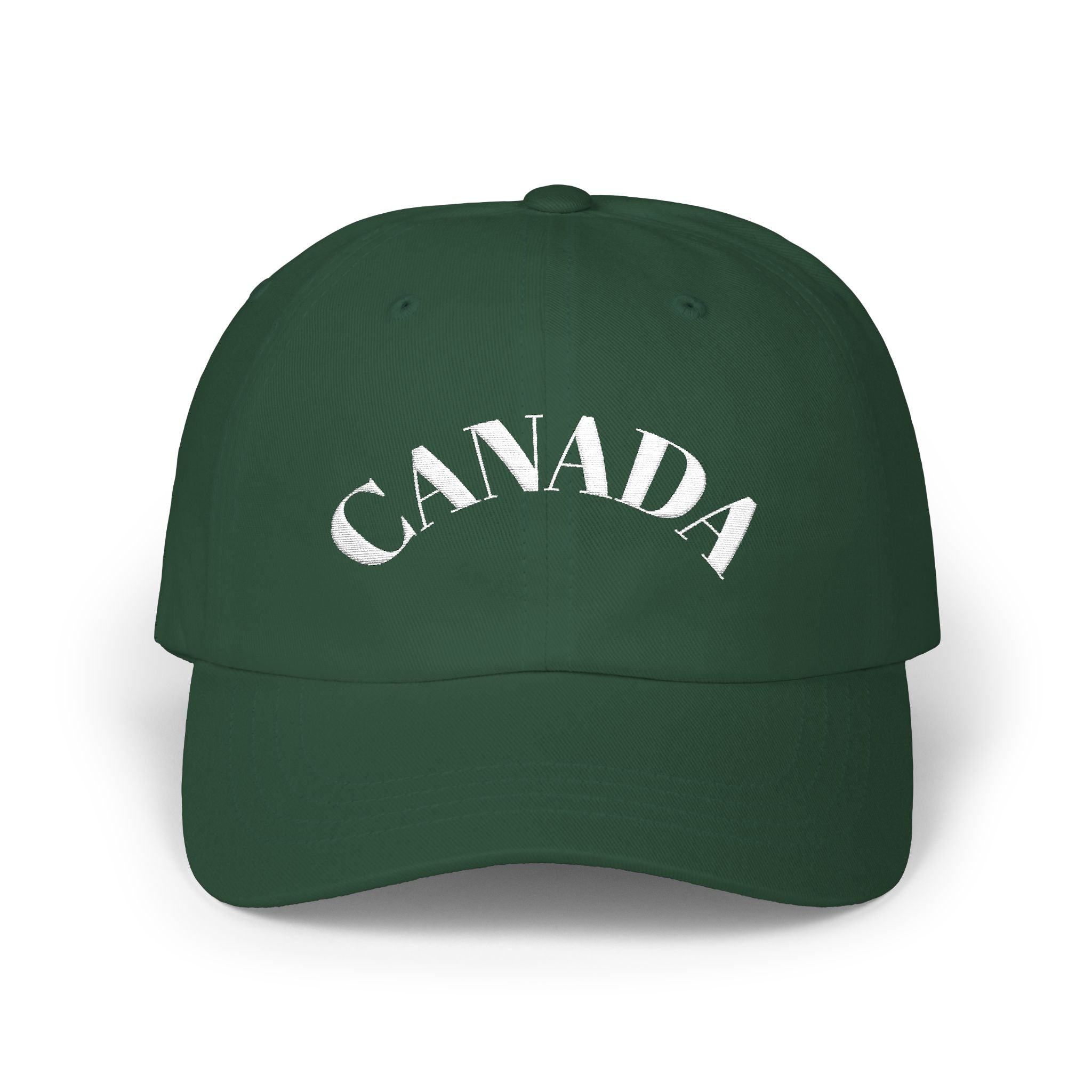 Canada Distressed Classic Dad Cap — Vintage Canadian Baseball Hat