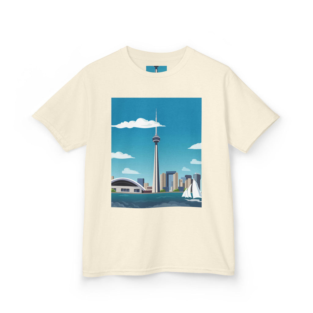 Toronto Skyline Kids Tee — CN Tower & Harbourfront Graphic Shirt