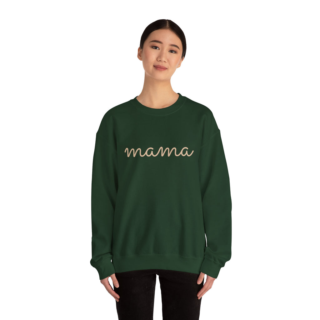 mama script sweatshirt | minimalist mama crewneck, mom shirt