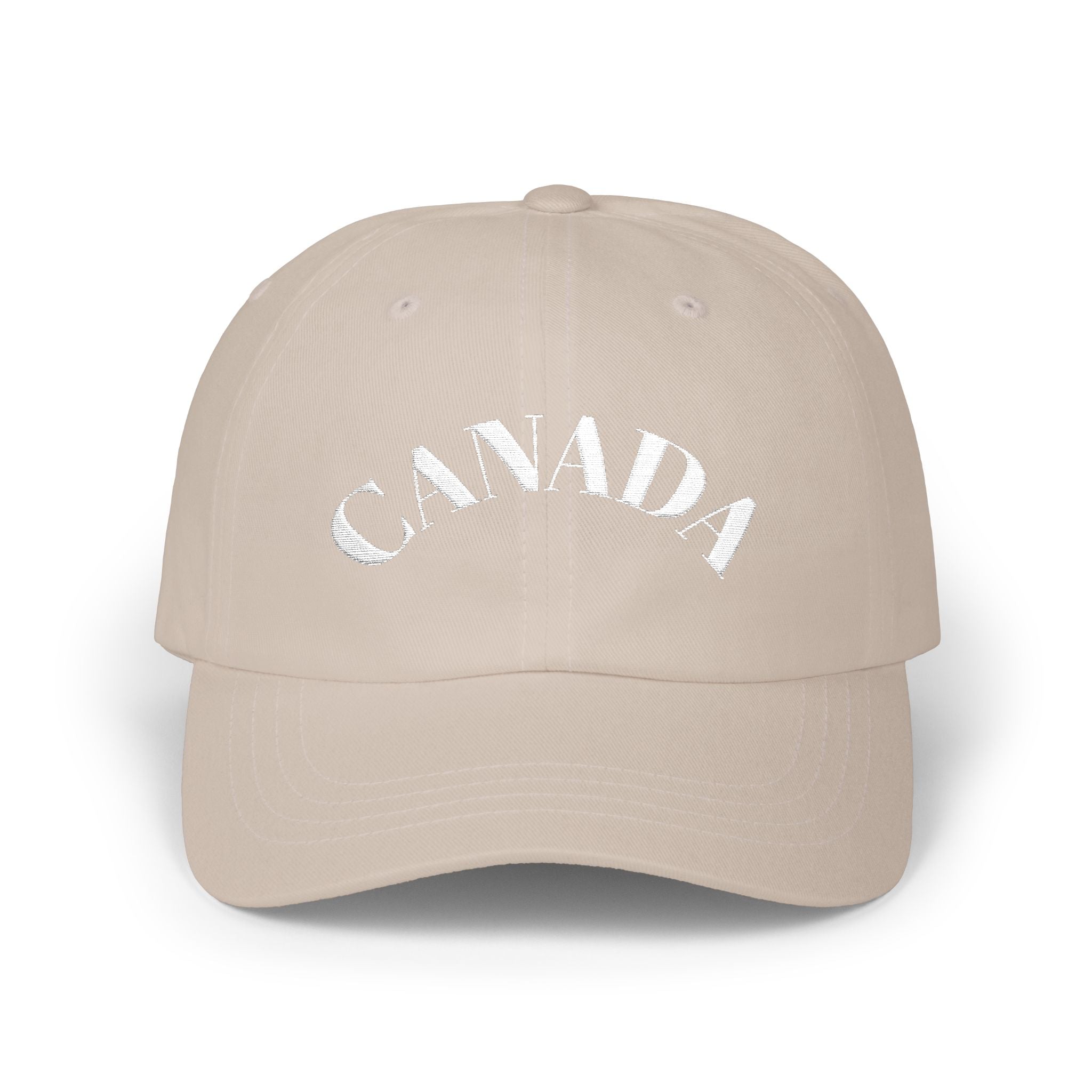 Canada Distressed Classic Dad Cap — Vintage Canadian Baseball Hat