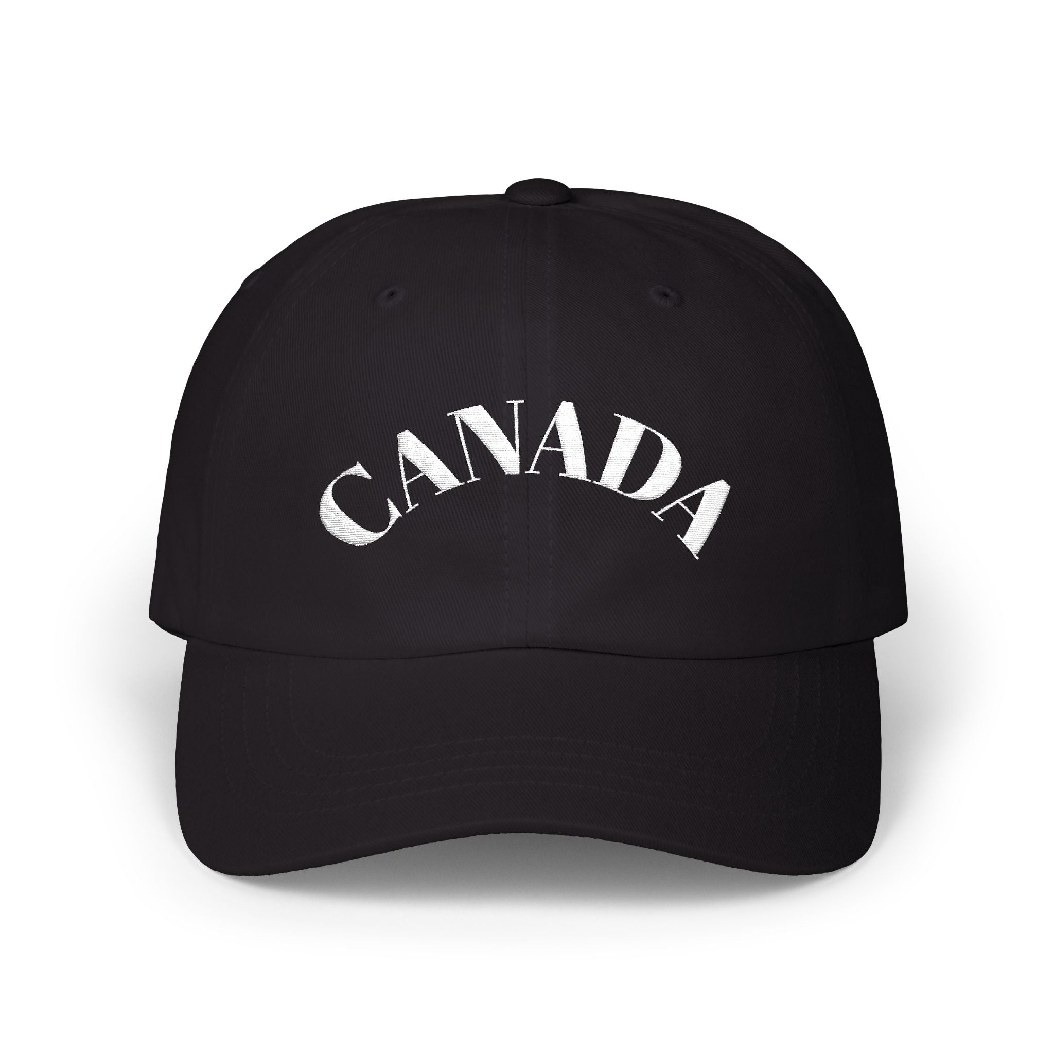 Canada Distressed Classic Dad Cap — Vintage Canadian Baseball Hat