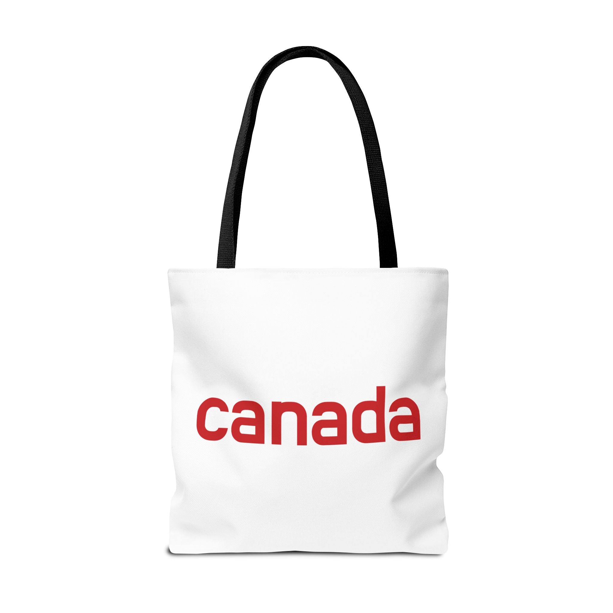 Canada Tote Bag – Minimal Red 'canada' Travel & Everyday Carryall