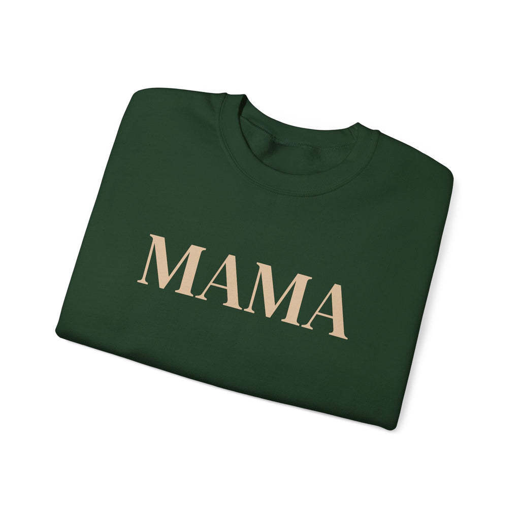 Mama script sweatshirt | minimalist mama crewneck, mom shirt