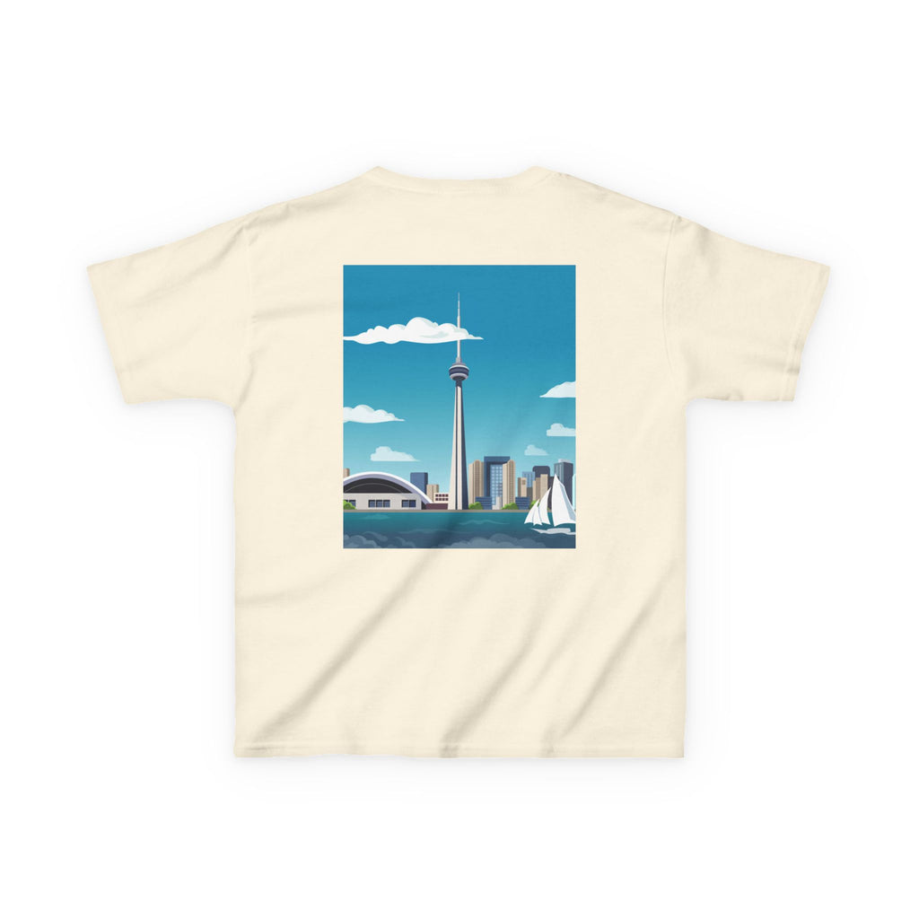 Toronto Skyline Kids Tee — CN Tower & Harbourfront Graphic Shirt