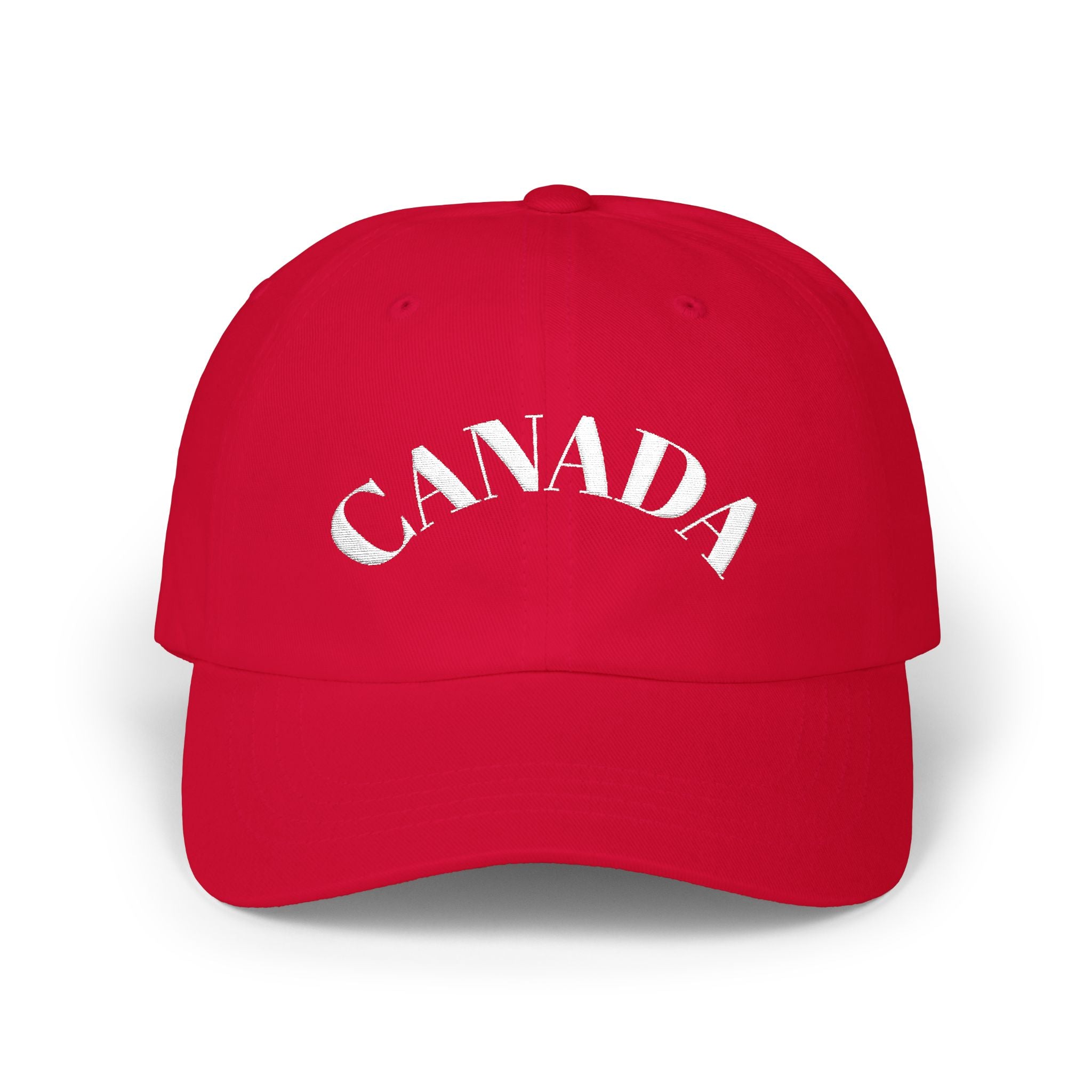Canada Distressed Classic Dad Cap — Vintage Canadian Baseball Hat