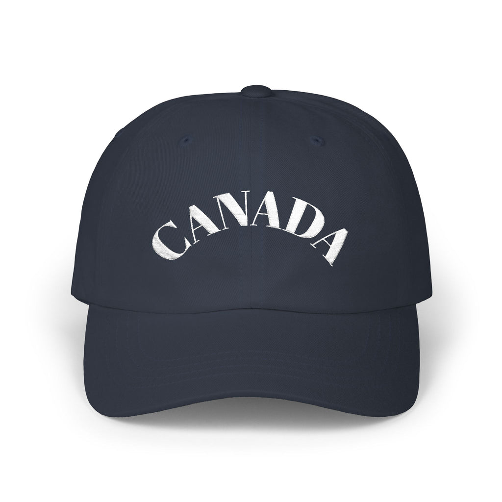 Canada Distressed Classic Dad Cap — Vintage Canadian Baseball Hat