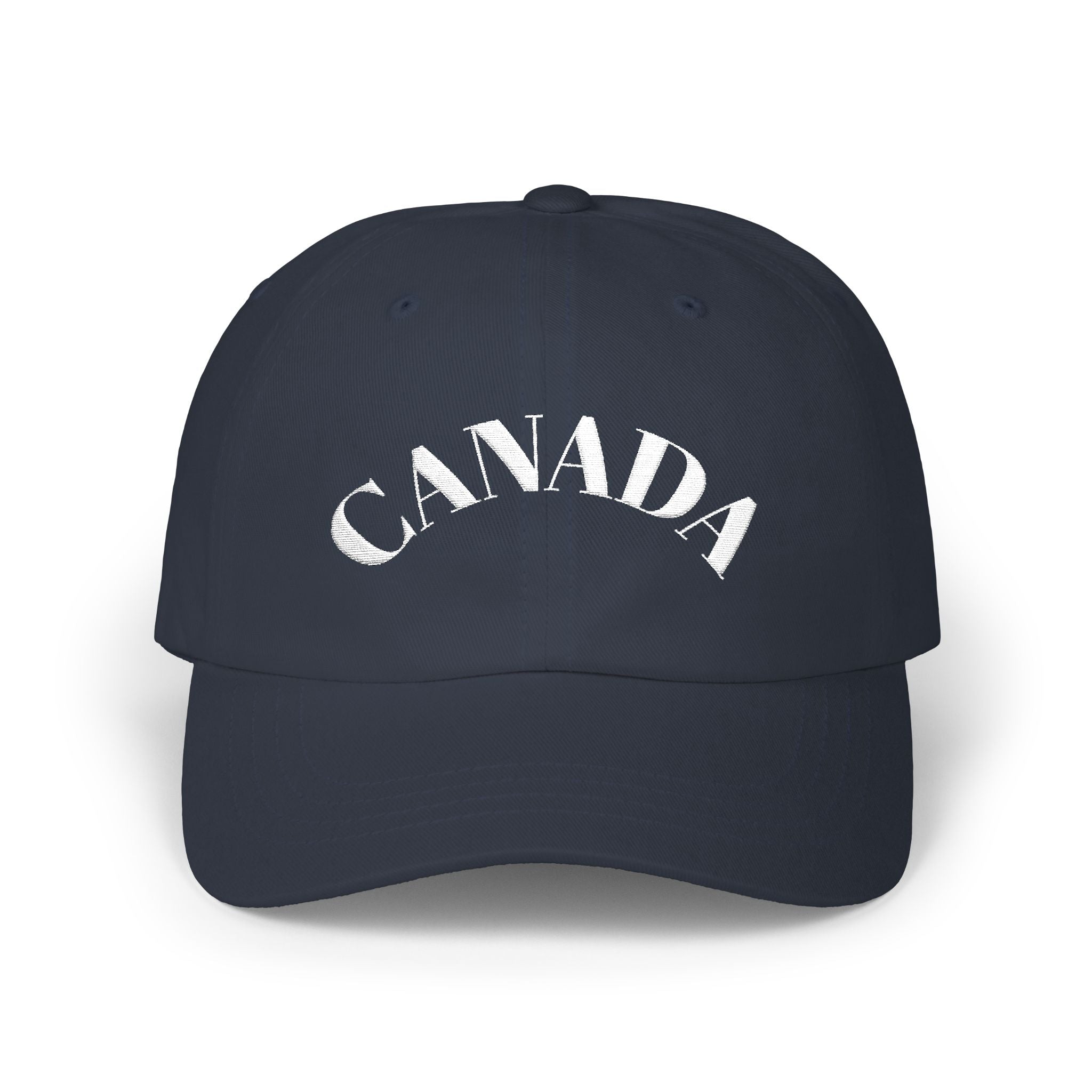 Canada Distressed Classic Dad Cap — Vintage Canadian Baseball Hat