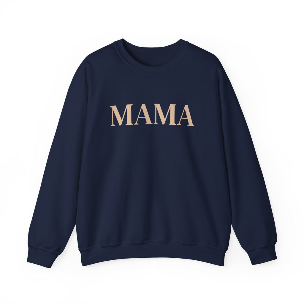 Mama script sweatshirt | minimalist mama crewneck, mom shirt