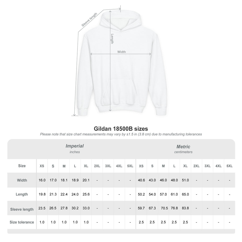 Youth Hoodie — Personalized Lavender Name Hoodie (Front: Myrah Das Gupta, Back: Tuktuk)
