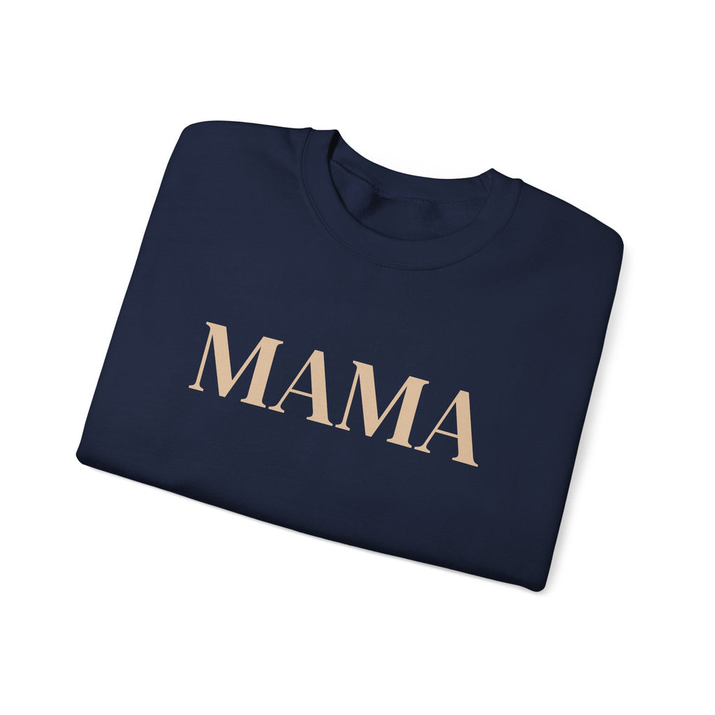 Mama script sweatshirt | minimalist mama crewneck, mom shirt
