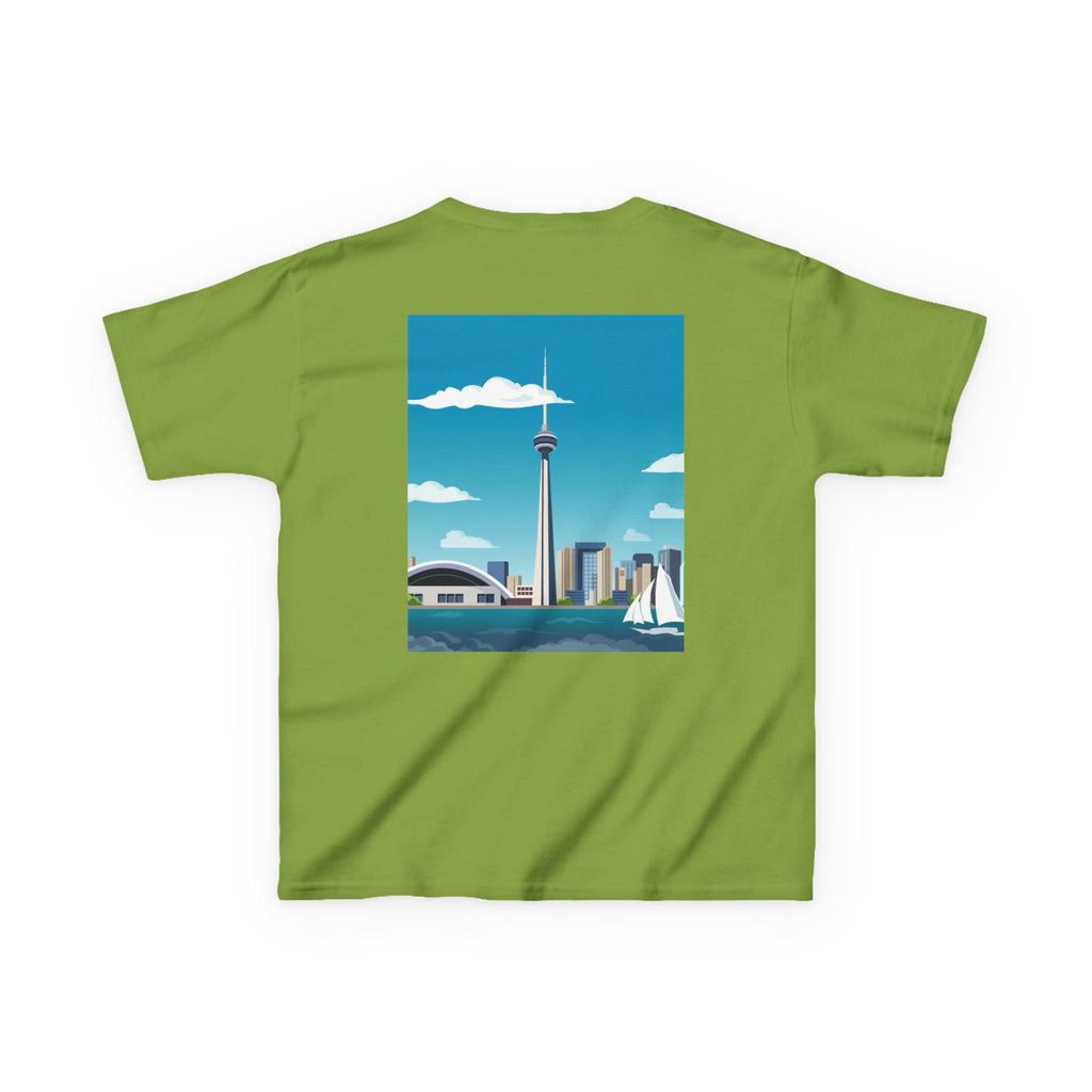 Toronto Skyline Kids Tee — CN Tower & Harbourfront Graphic Shirt