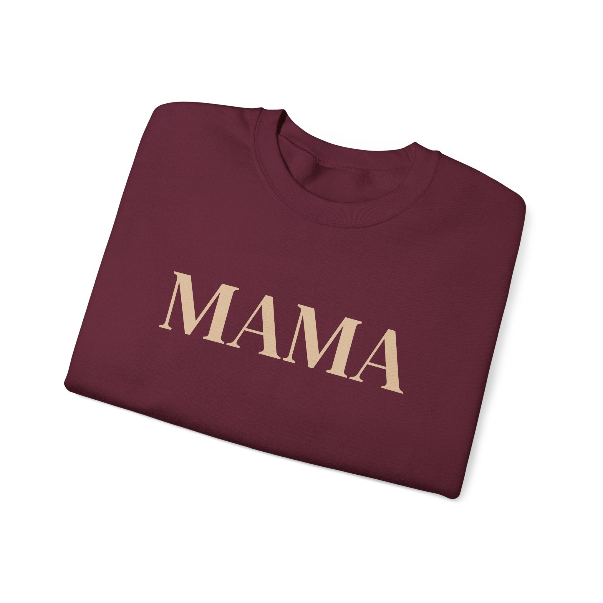 Mama script sweatshirt | minimalist mama crewneck, mom shirt