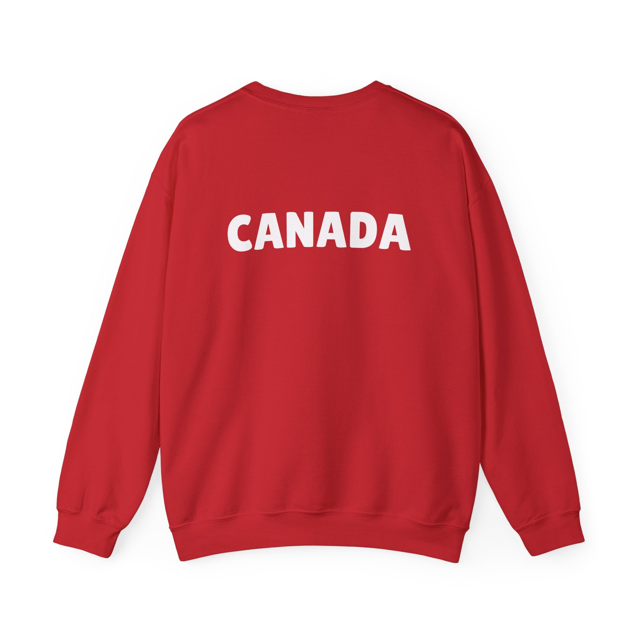 Canada Crewneck Sweatshirt — Bold Canada Text Pullover