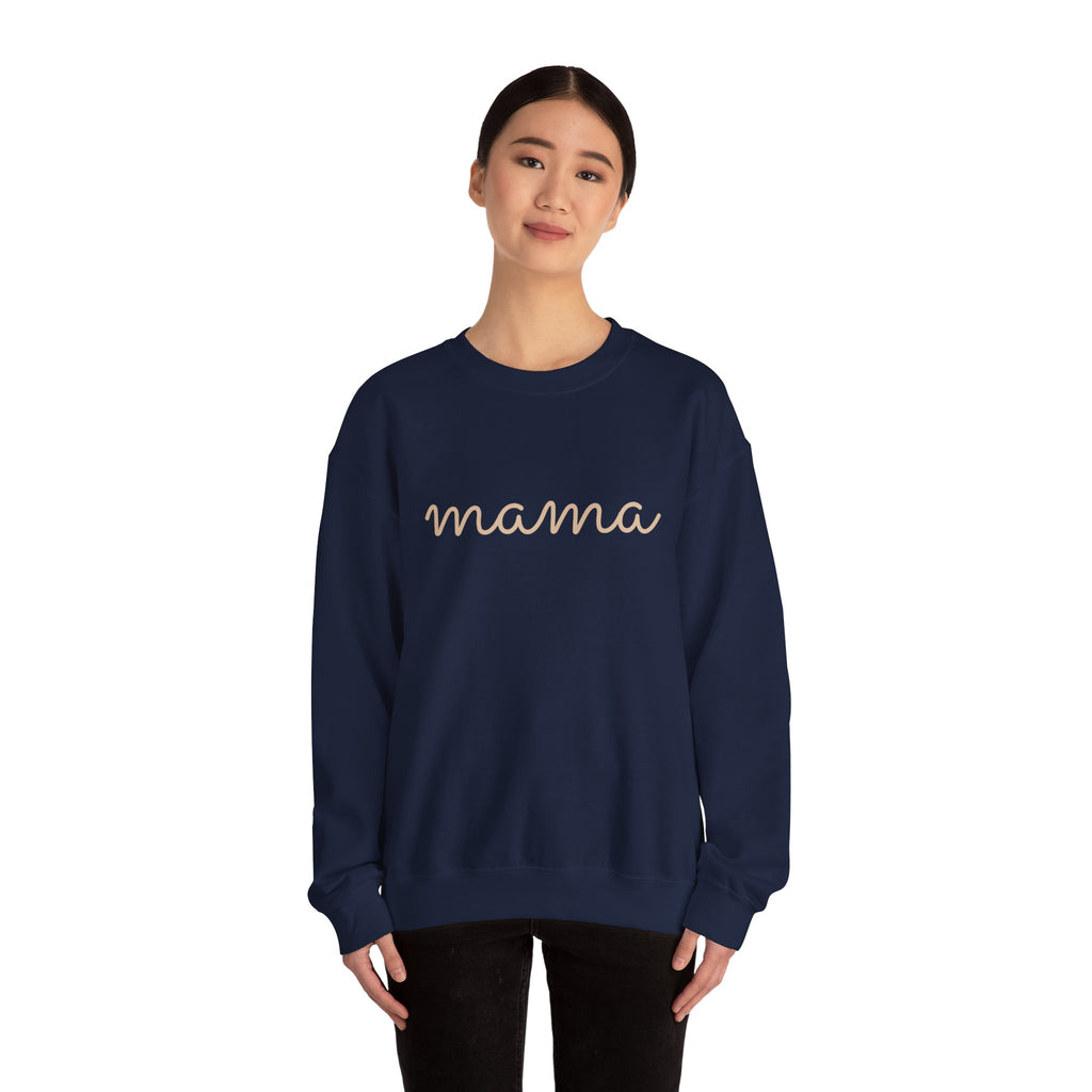 mama script sweatshirt | minimalist mama crewneck, mom shirt