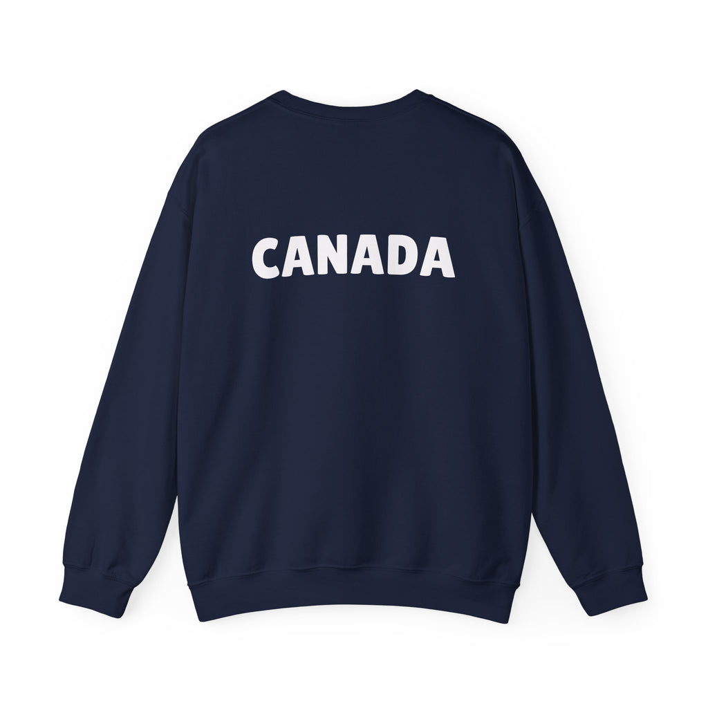 Canada Crewneck Sweatshirt — Bold Canada Text Pullover