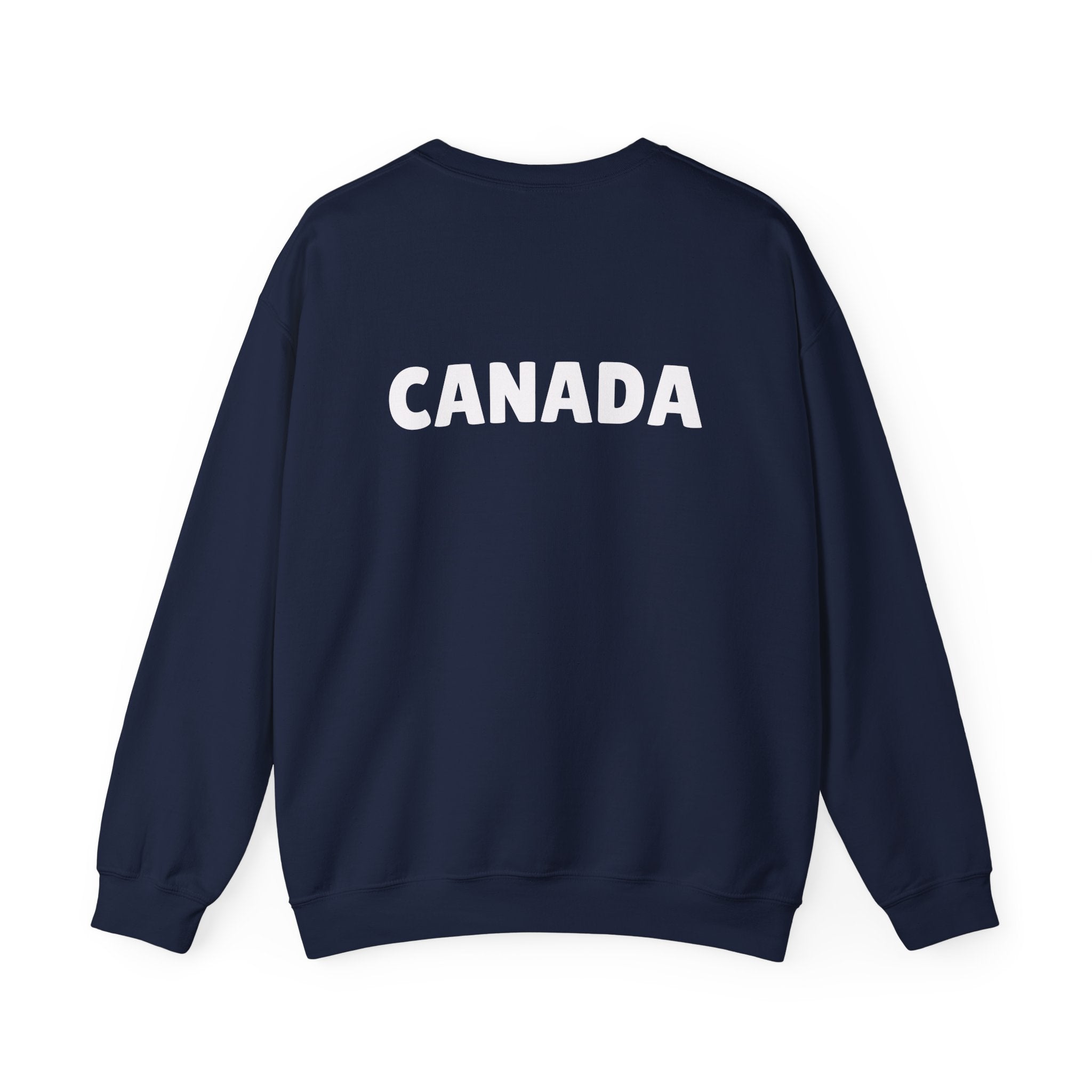 Canada Crewneck Sweatshirt — Bold Canada Text Pullover